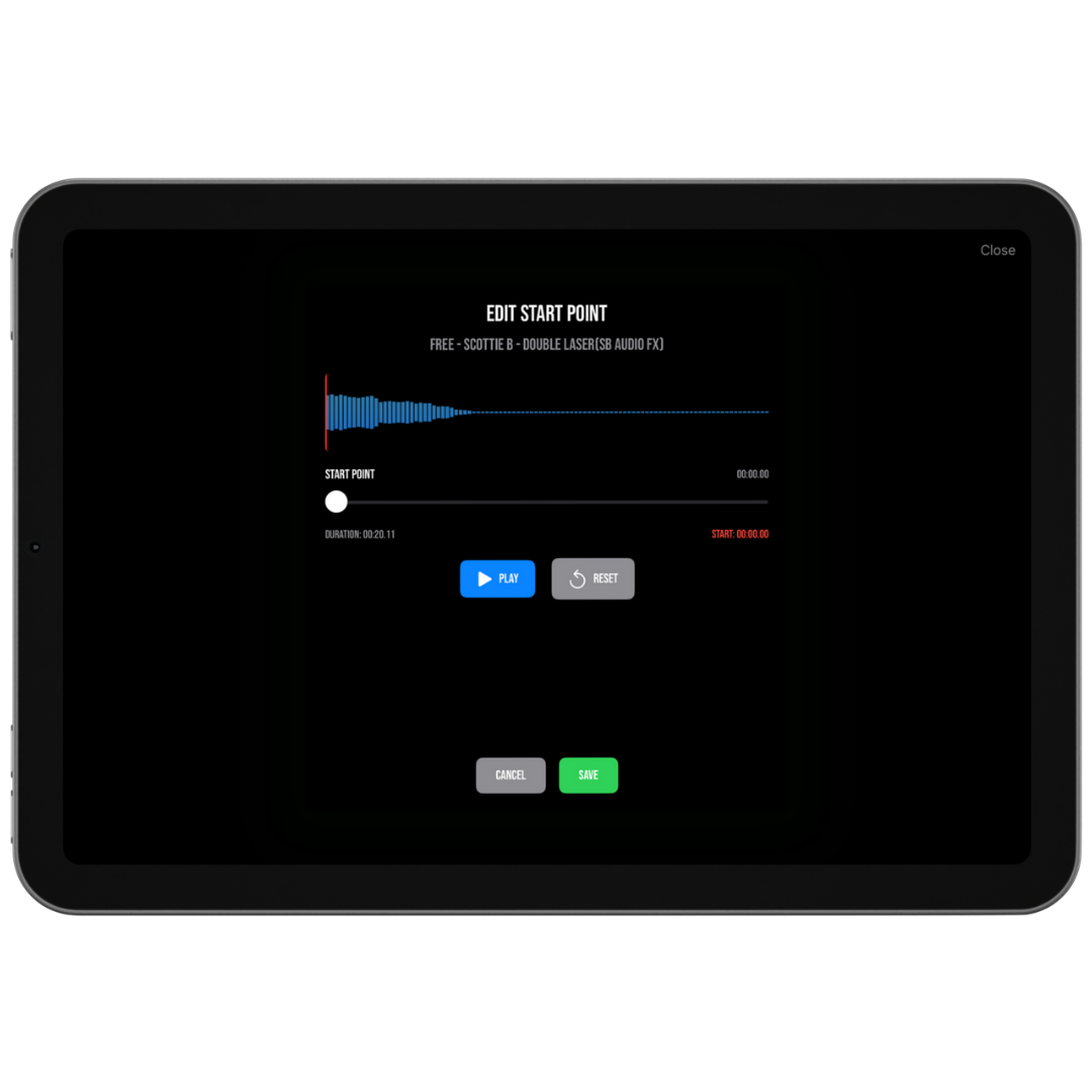 SB Audio FX Professional Audio Controls